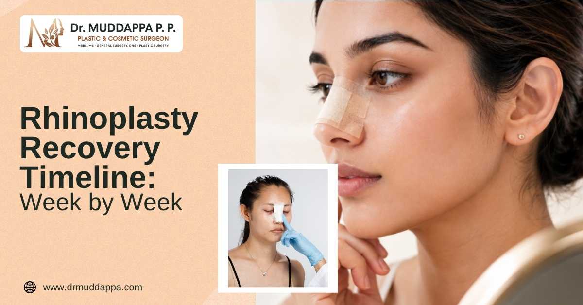 Rhinoplasty Recovery Timeline: Week by Week