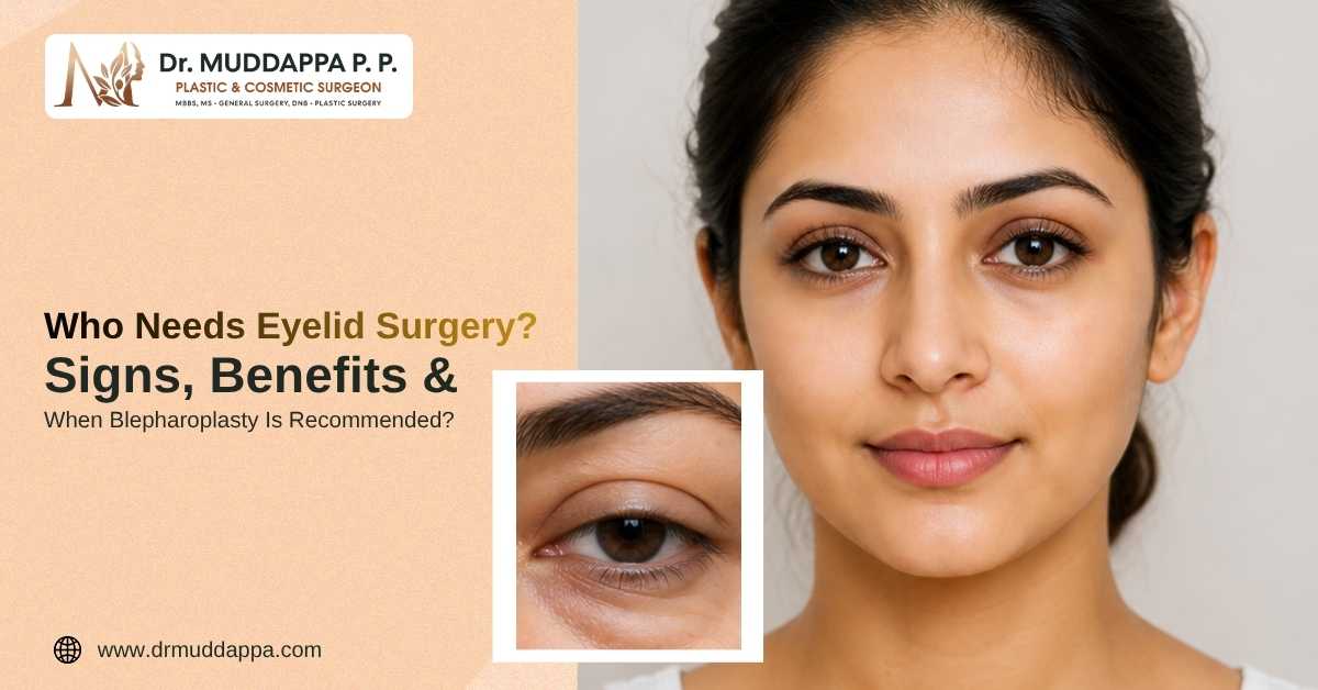 Who Needs Eyelid Surgery? Signs, Benefits, and When Blepharoplasty Is Recommended